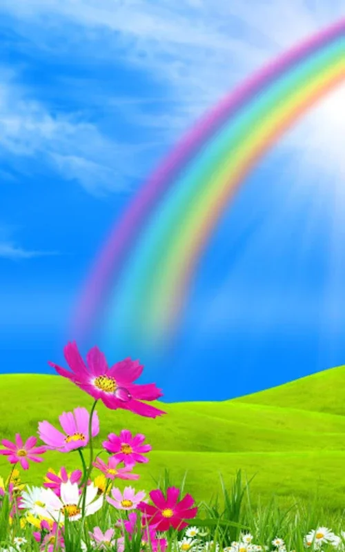 Rainbow Live Wallpaper for Android - Enhance Your Screen