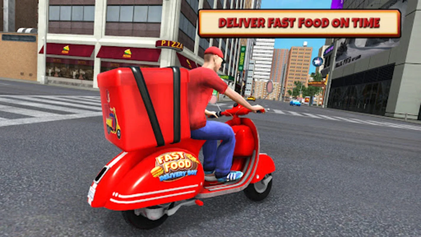 Fast Food Delivery Bike Game for Android - Thrilling Food Delivery Simulation