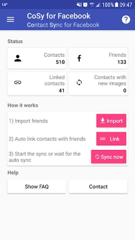 CoSy for Facebook for Android - Download the APK from AppHuts