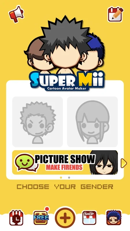 SuperMii - Cartoon Avatar Maker for Android: Customize with Ease