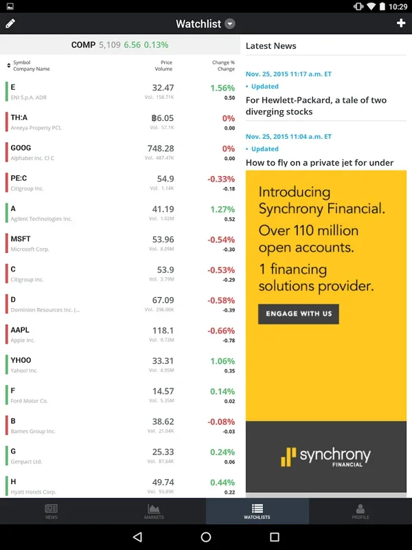 MarketWatch for Android: Stay Informed with Real-time Data