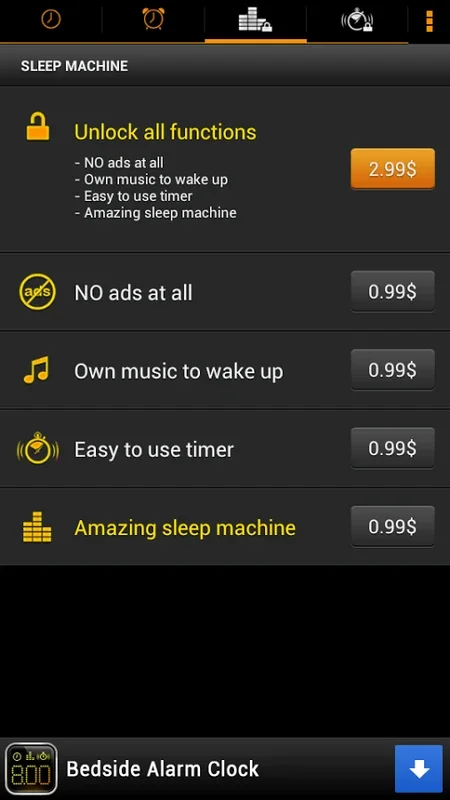 Bedside Alarm Clock Free for Android - Customizable Alarm