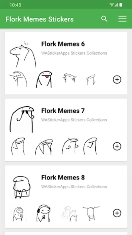 Flork Stickers for Android: Enhance WhatsApp Chats