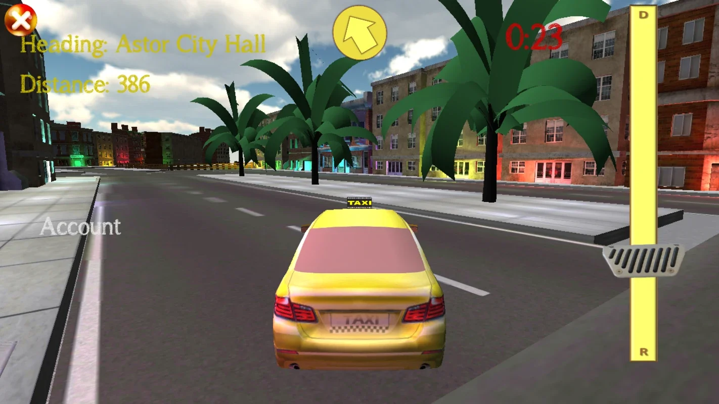 3D Taxi for Android - Navigate City Traffic with Style