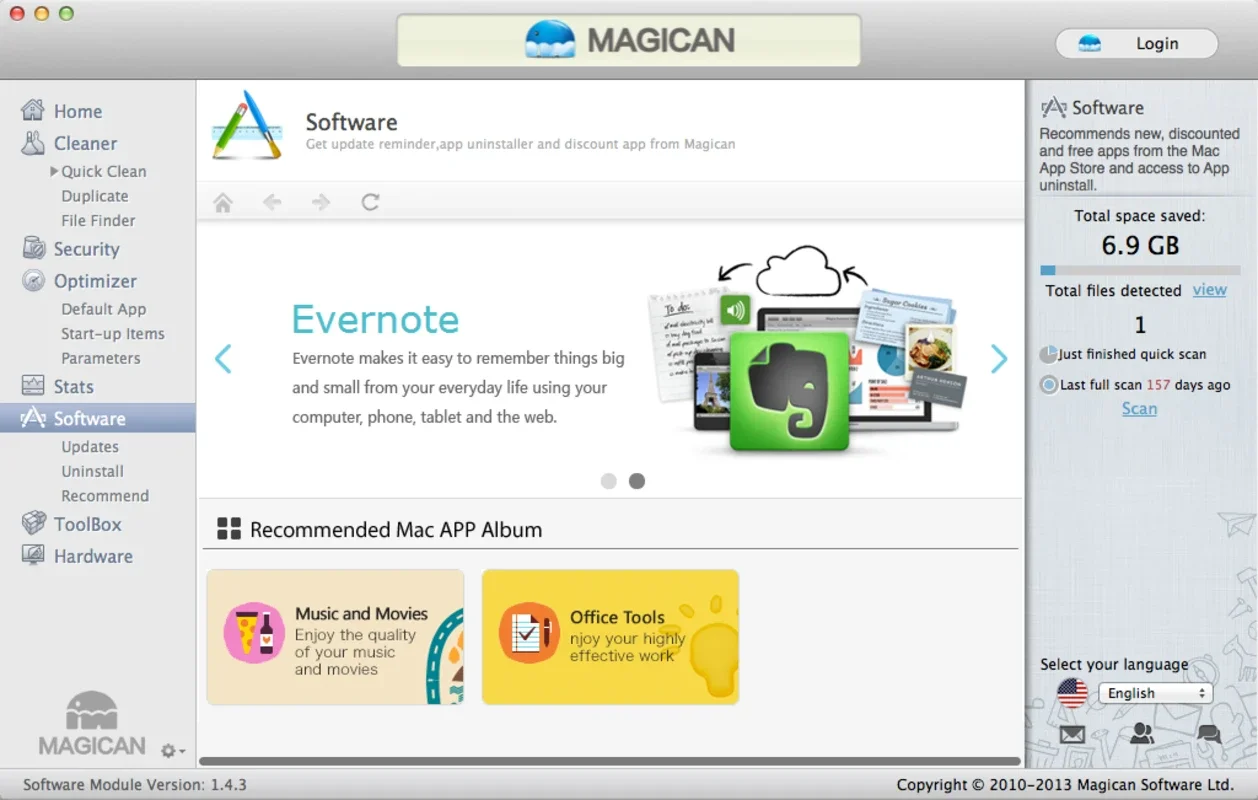 Magican for Mac: Clean, Optimize and Protect