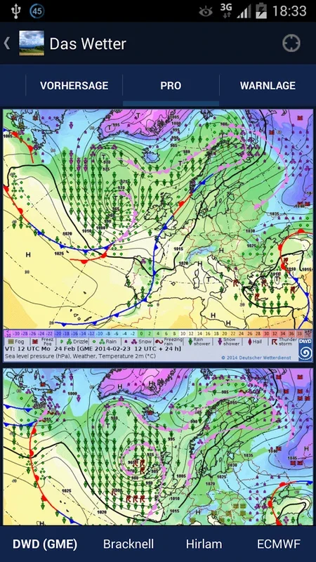 Das Wetter in Deutschland for Android - Know the Weather