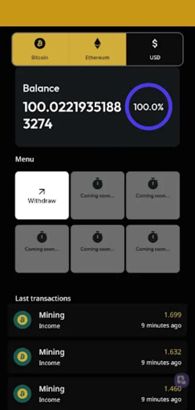 Crypto Cloud Miner App for Android - Unlock Cryptocurrency Mining