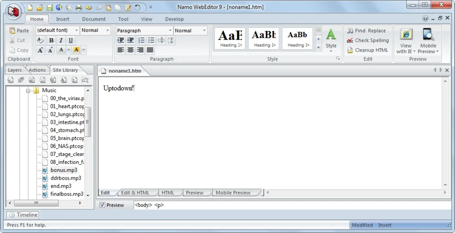 WebEditor: Powerful Webpage Creator for Windows