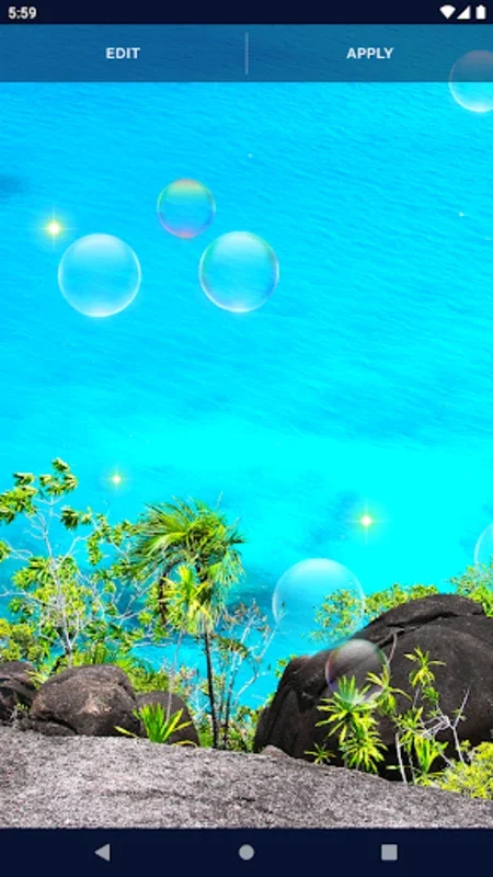 Beach Sand Live Wallpaper for Android - Immerse in Serene Beach Vibes