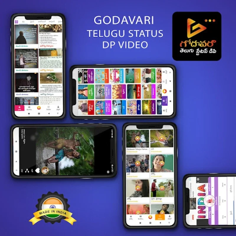 Godawari Telugu Status DP 2022 for Android - Rich Telugu Content