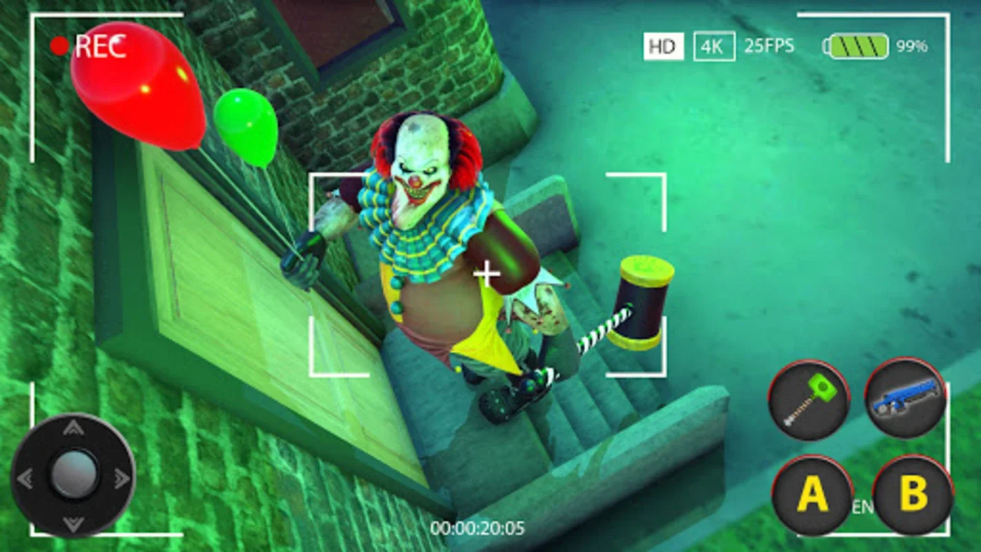 Scary Clown Horror Games 3D for Android - Terrifying City Takeover