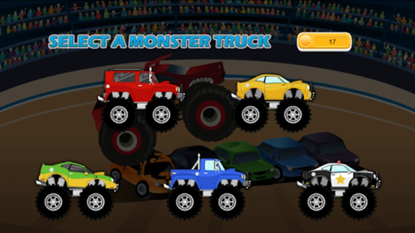 Monster Truck Game for Kids on Android: Simple Controls and Endless Fun