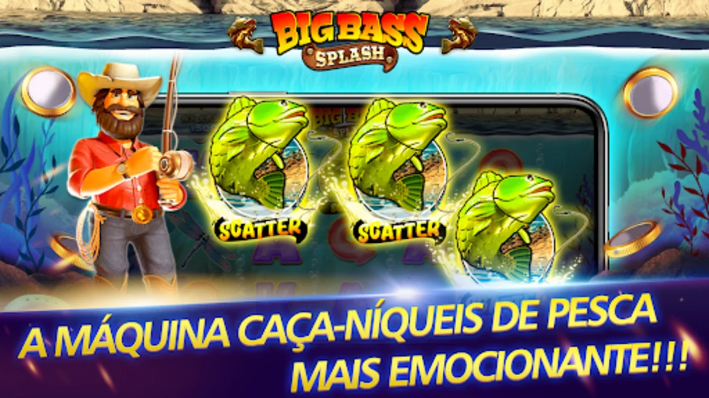 Oceano Slots - Caça-níqueis for Android: Exciting Slot Game