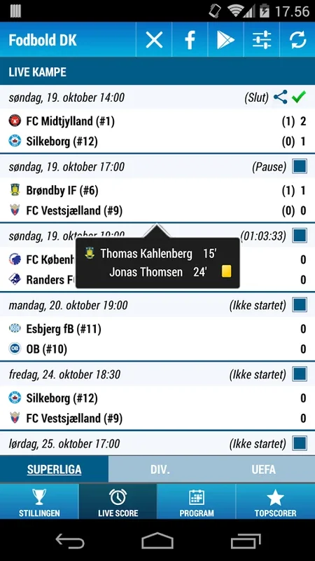 Fodbold DK for Android - Stay Updated with Danish Football