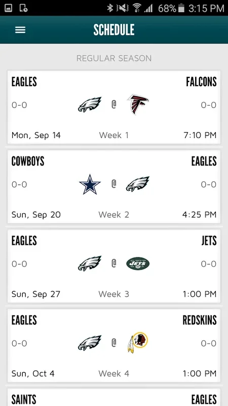 Eagles for Android - Ultimate Fan Experience