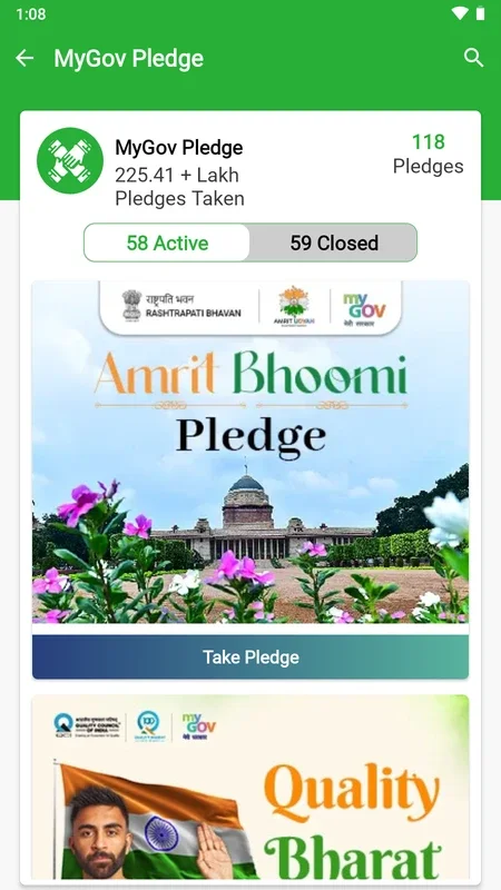 MyGov for Android - An App for Citizen Engagement