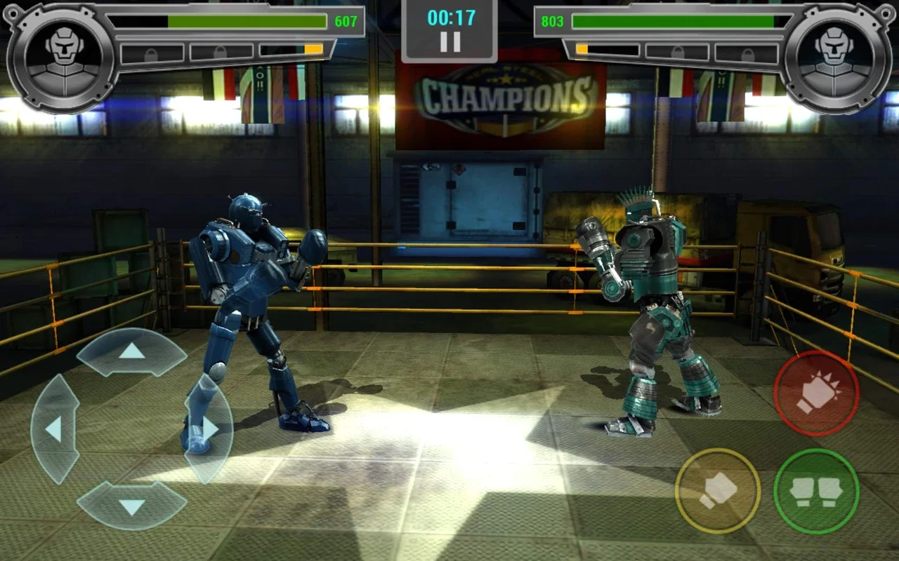 Real Steel Champions for Android - An Intense 1v1 Fighting Game