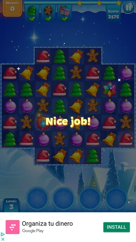 Christmas Sweeper 3 for Android - Fun Match-3 Game