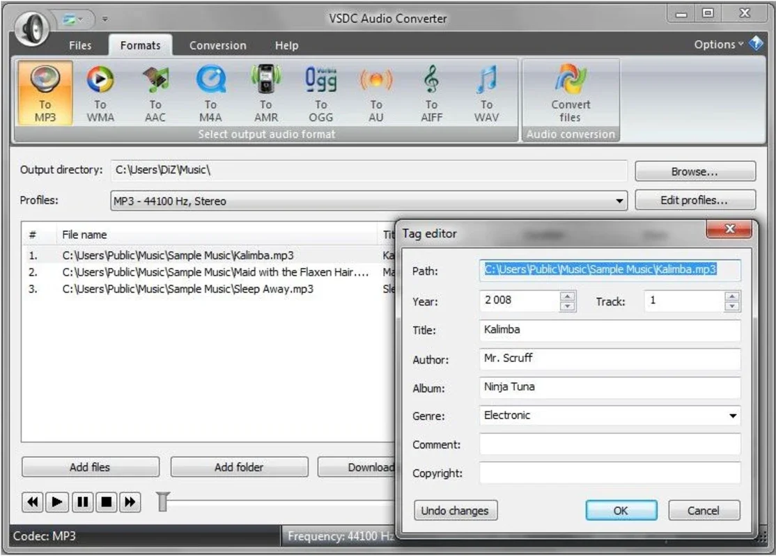 VSDC Free Audio Converter for Windows: Hassle - Free Audio Conversion