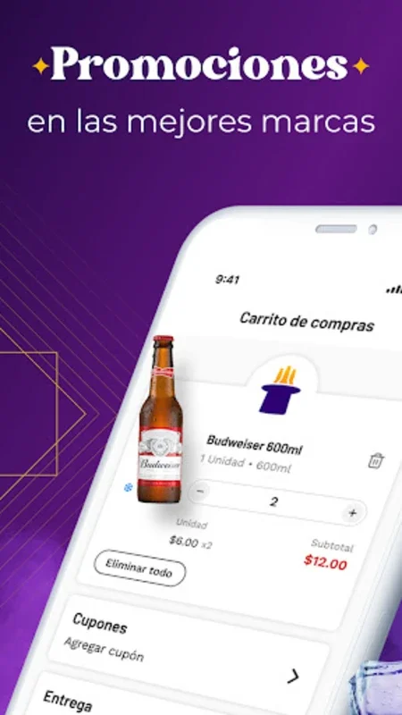 TaDa for Android - Get Swift Beverage Delivery