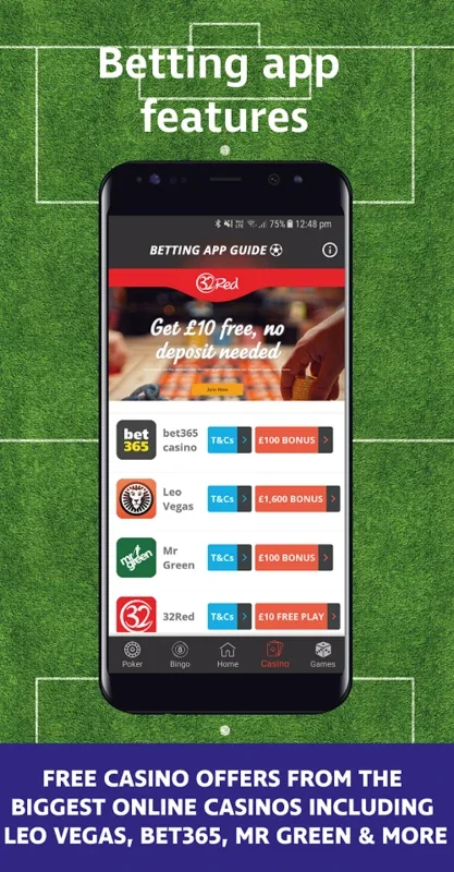 Free Bet Guide for Android - Get the Best Offers