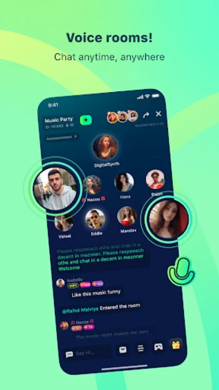 ChatChill for Android - Voice - Based Social Networking