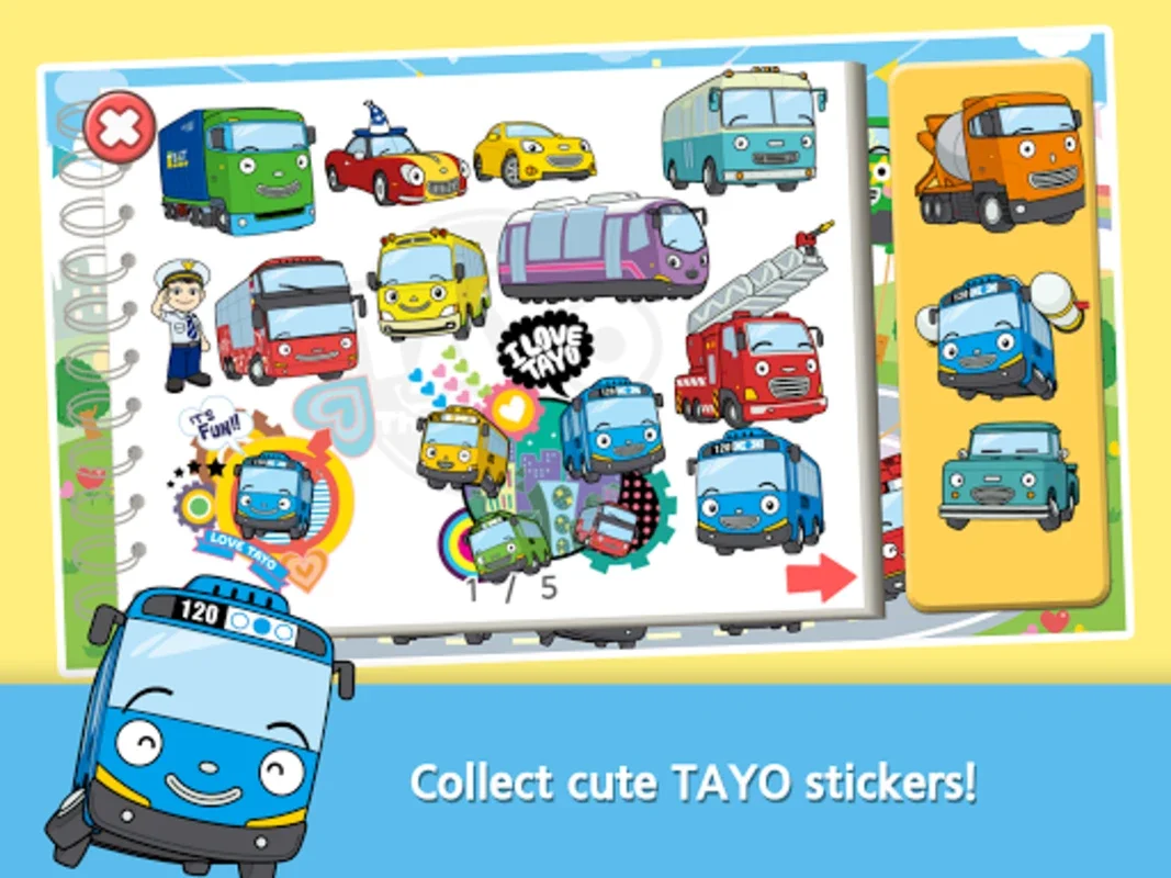 TAYO Garage Station for Android - Fun Educational Game