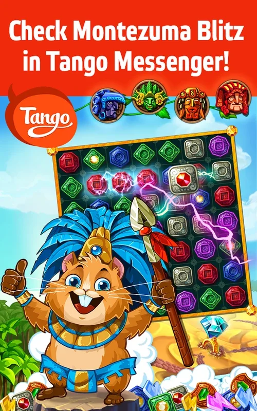 Montezuma Blitz for Tango on Android: Thrilling Match-3 Fun