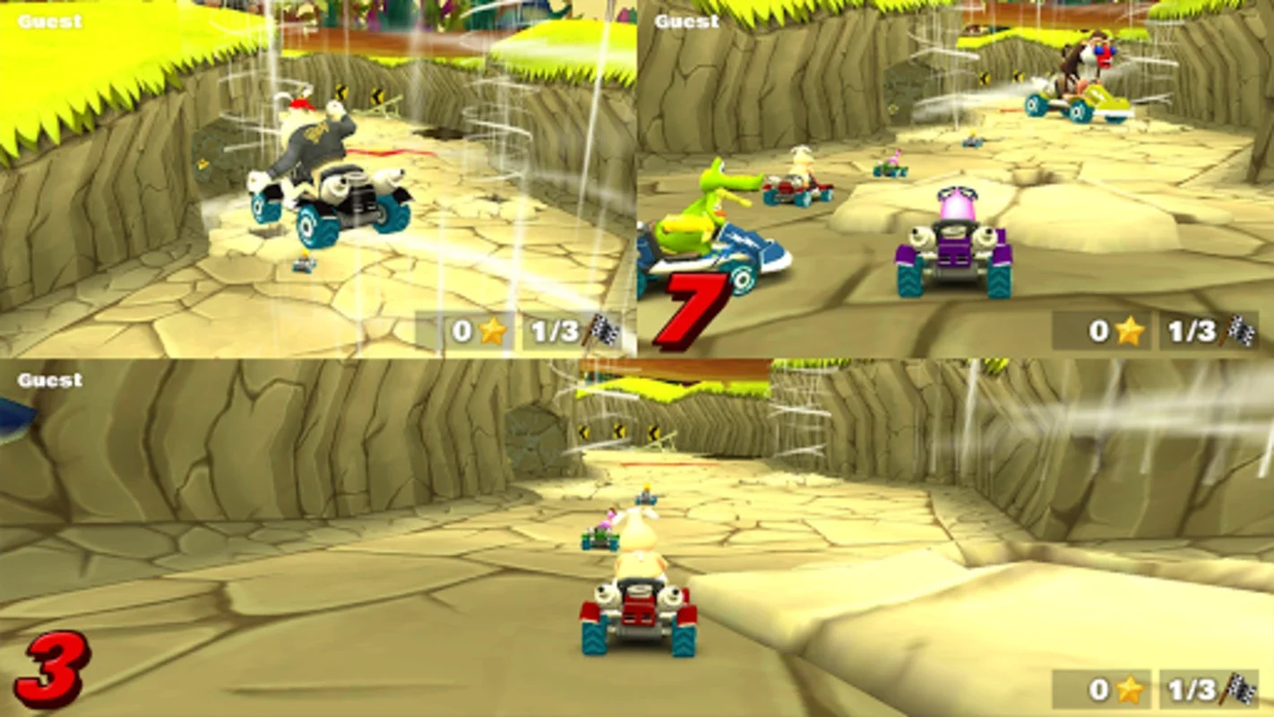 GoKartGoAir for Android: Fun Kart Racing with Animal Characters