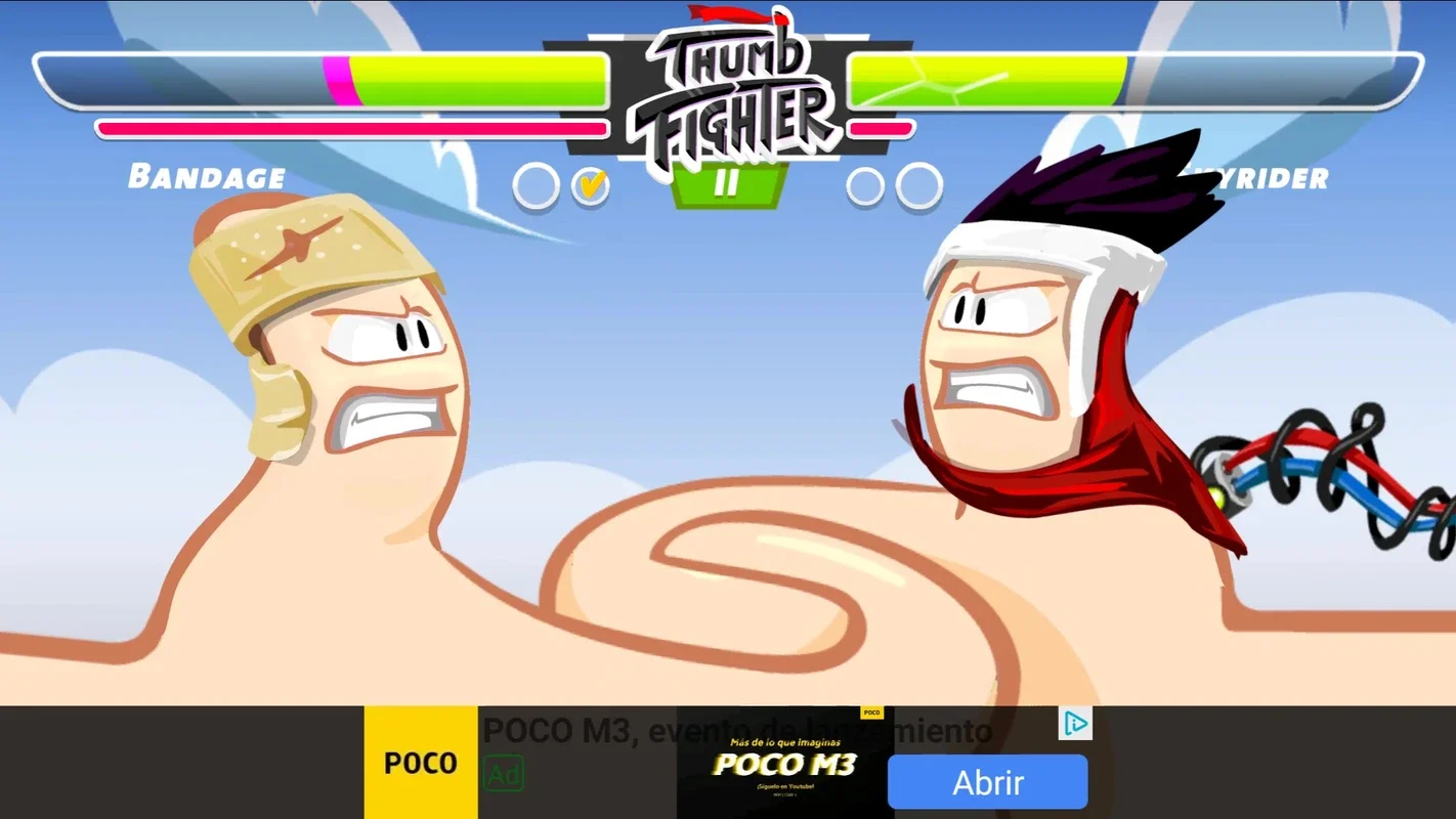 Thumb Fighter for Android - Engaging Thumb Battles