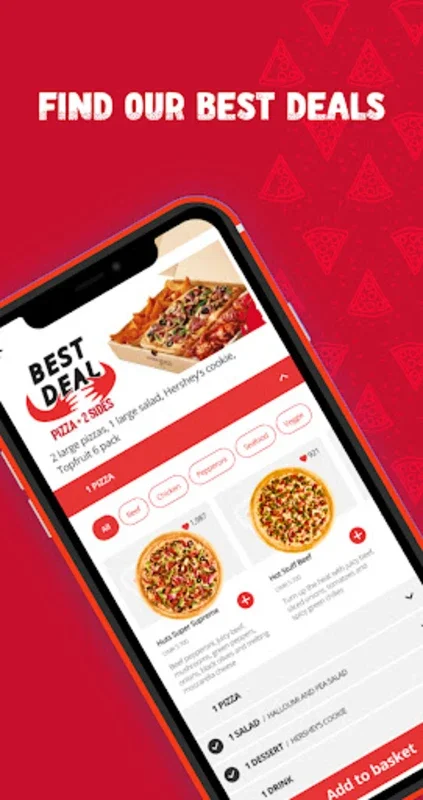 Pizza Hut Qatar for Android - Order Delicious Pizzas Easily