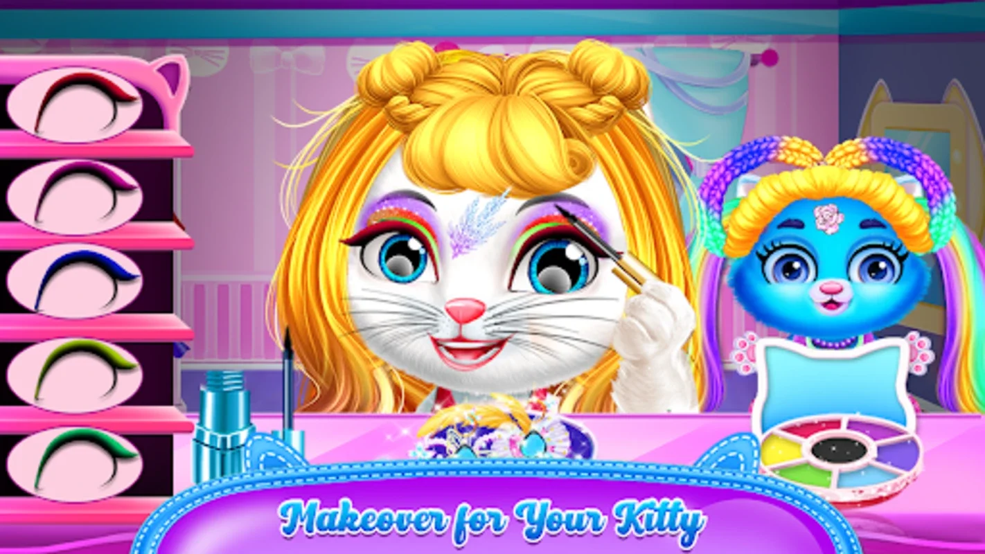 Chic Baby Kitty Cat Hair Salon for Android - Virtual Pet Care