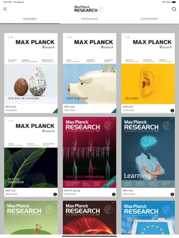 MPR eMagazine for Android: Explore Latest Science