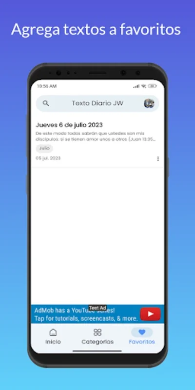 Texto Diario Testigo de Jehová for Android - Enhance Your Spiritual Journey