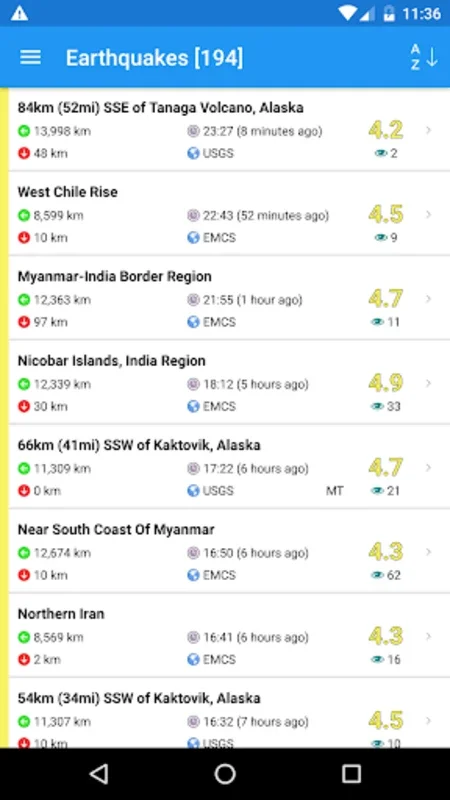 Earthquake+ for Android - Stay Informed About Seismic Activity