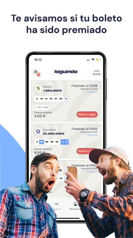 Laguinda for Android - Enjoy Spanish Lotteries on Your Device