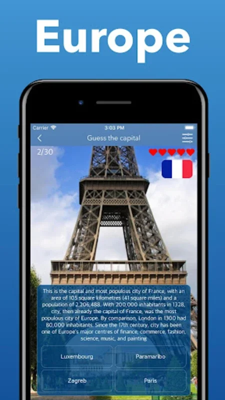 Capitals of All Countries in t for Android - Enhance Your Geography Knowledge