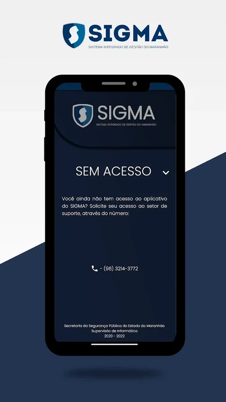 Sigma for Android - Access Maranhão's Info Easily