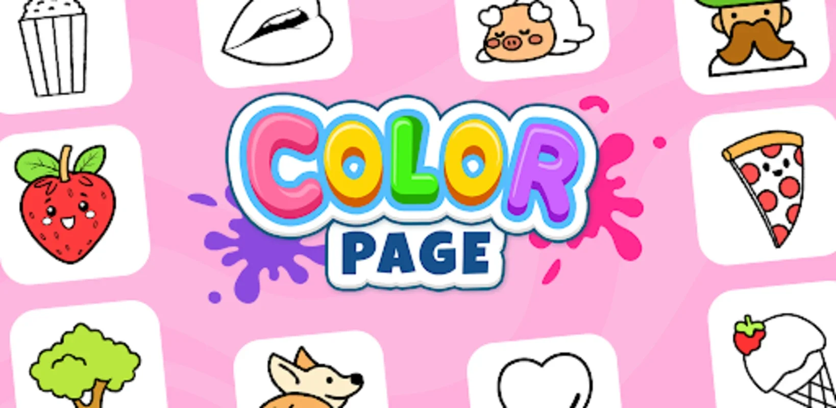 Color Page Drawing Games for Android: Relax and Create