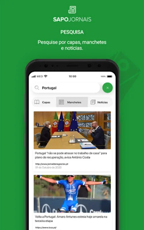 Jornais for Android - Comprehensive Global News App