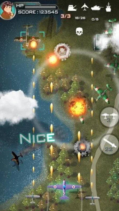 Sky War for Android - Thrilling Aerial Combat