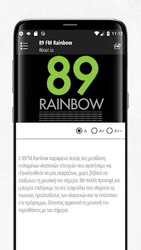 89 FM Rainbow for Android - Explore Classic & Modern Hits