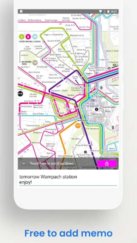 LUXEMBOURG NETWORK MAP for Android - Effortless Offline Navigation