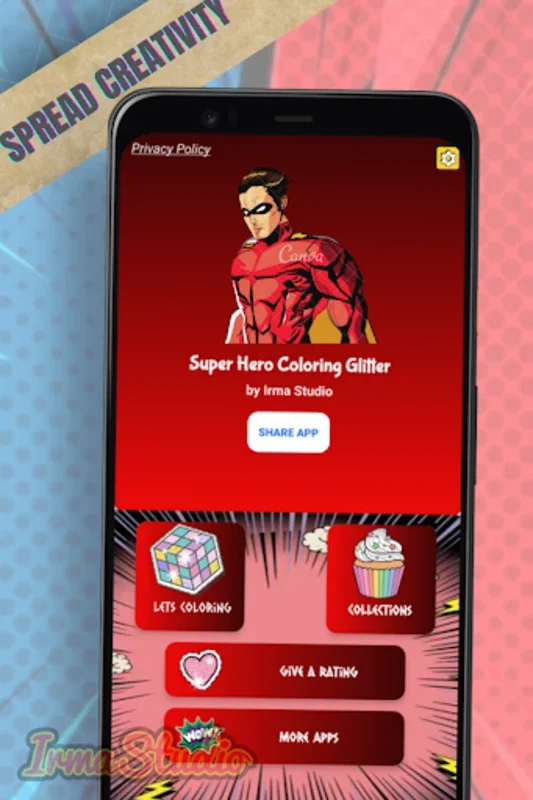 Superhero Coloring Pages for Android - Download the APK from AppHuts