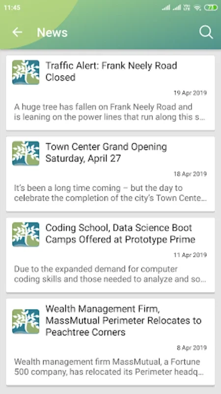 Corners Connect for Android - Connect with Peachtree Corners Community