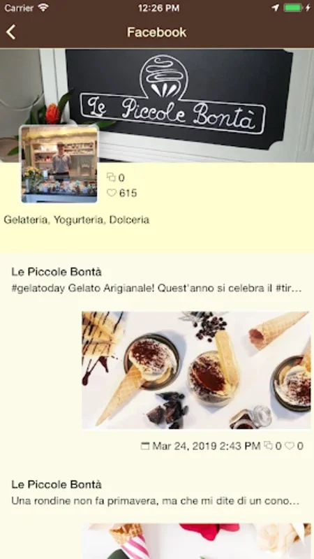 Le Piccole Bontà for Android - Gourmet Indulgence