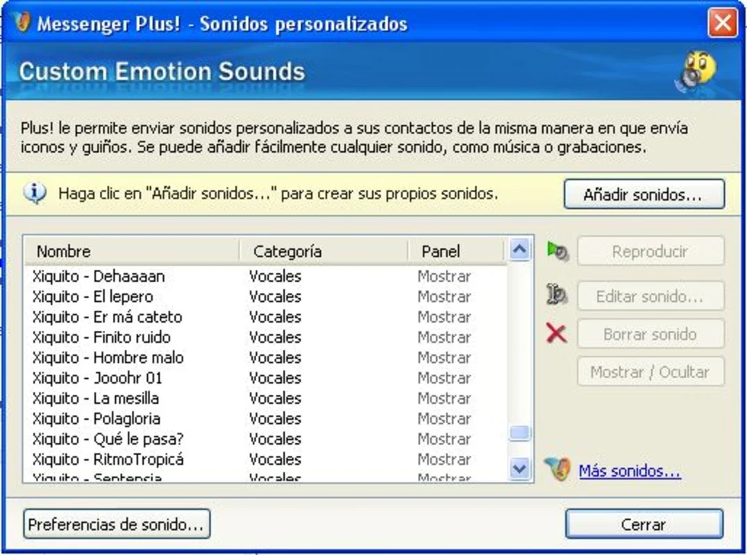 Chiquito de la Calzada para MSN Plus for Windows - Enhance Your MSN Experience