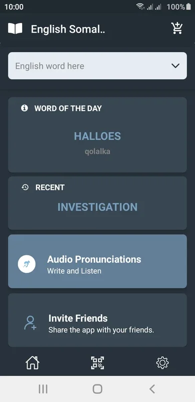 English Somali Dictionary Pro for Android - Offline Language Aid