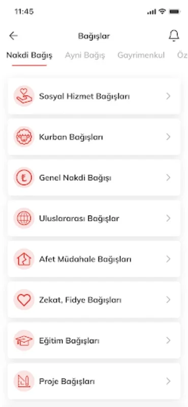 Türk Kızılay Mobil for Android - Secure Red Crescent Donations