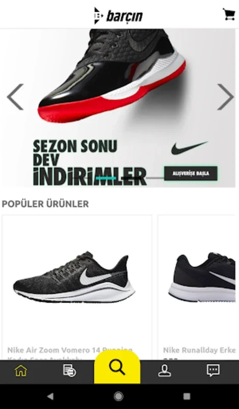 Barcin.com for Android - Shop Top Sports Brands